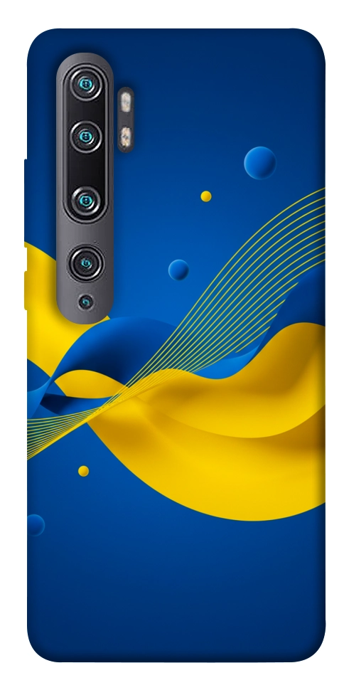 Чехол Жовто-синя гармонія для Xiaomi Mi Note 10