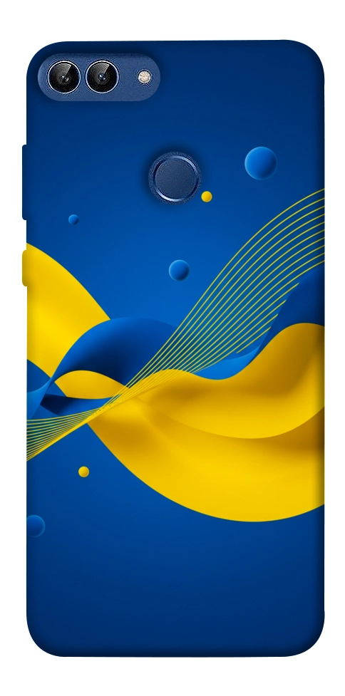 Чохол Жовто-синя гармонія для Huawei P Smart