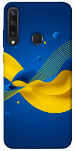 Чехол Жовто-синя гармонія для Huawei Y6p