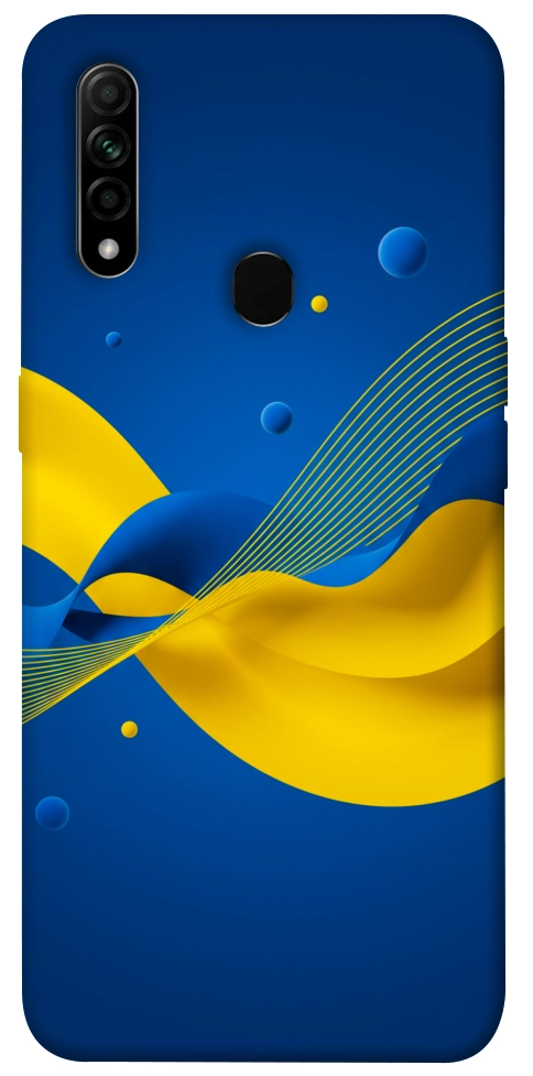 Чохол Жовто-синя гармонія для Oppo A31