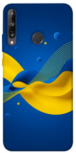 Чехол Жовто-синя гармонія для Huawei P40 Lite E