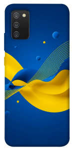 Чехол Жовто-синя гармонія для Galaxy A02s