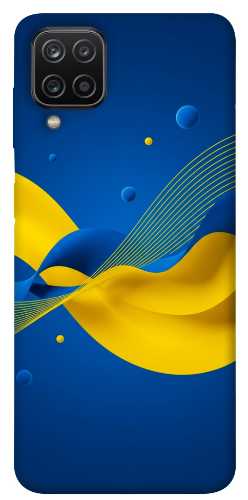Чехол Жовто-синя гармонія для Galaxy A12