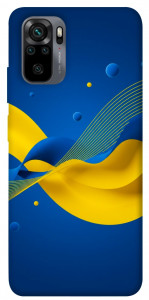 Чохол Жовто-синя гармонія для Xiaomi Redmi Note 10