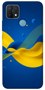 Чехол Жовто-синя гармонія для Oppo A15