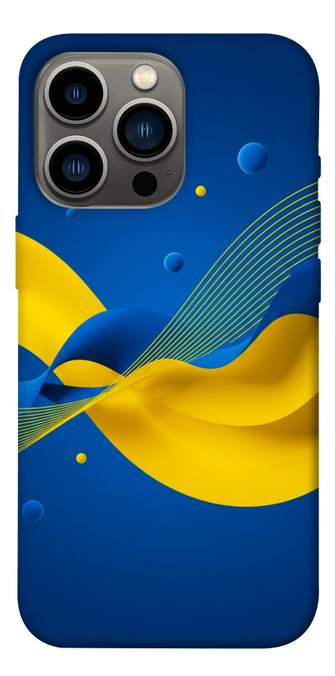 Чехол Жовто-синя гармонія для iPhone 13 Pro