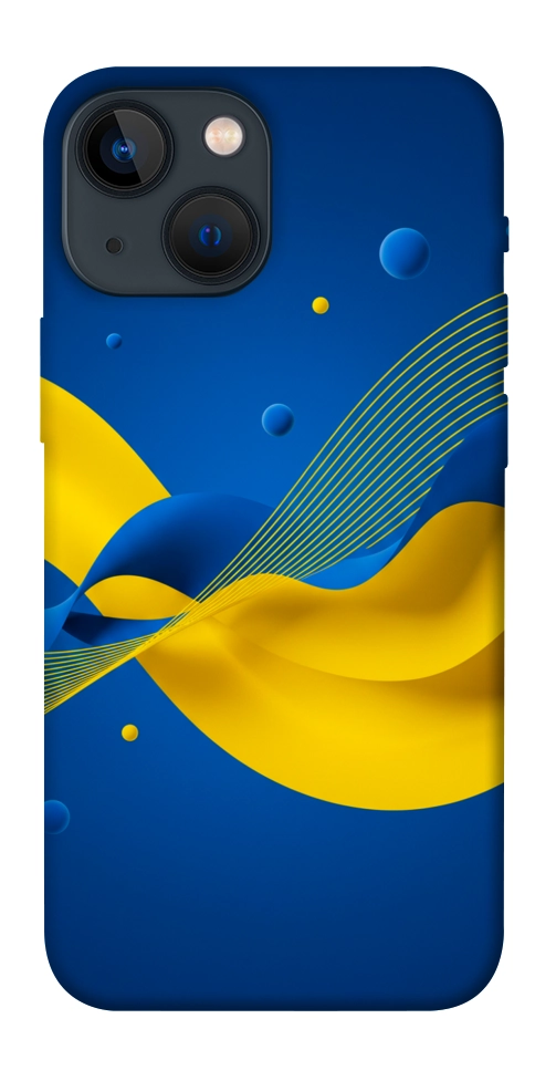 Чохол Жовто-синя гармонія для iPhone 13 mini