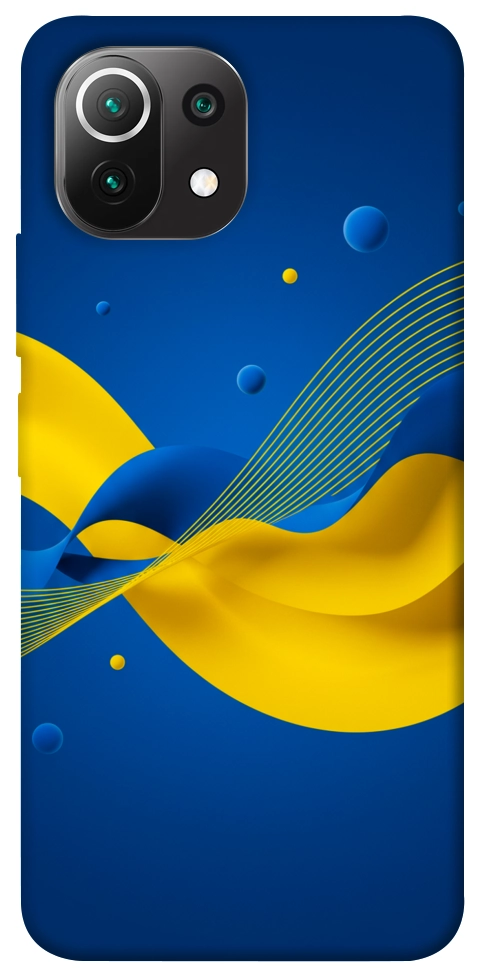 Чехол Жовто-синя гармонія для Xiaomi Mi 11 Lite