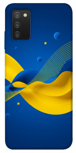 Чехол Жовто-синя гармонія для Galaxy A03s