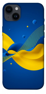 Чехол Жовто-синя гармонія для iPhone 14 Plus
