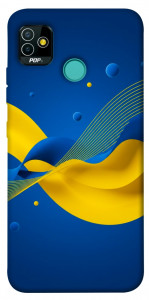 Чехол Жовто-синя гармонія для TECNO Pop 5