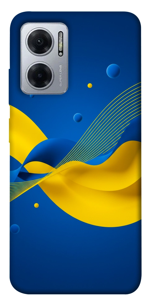 Чохол Жовто-синя гармонія для Xiaomi Redmi Note 11E