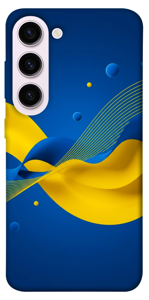 Чехол Жовто-синя гармонія для Galaxy S23+