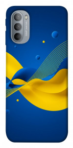 Чехол Жовто-синя гармонія для Motorola Moto G31
