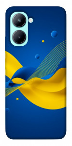 Чехол Жовто-синя гармонія для Realme C33