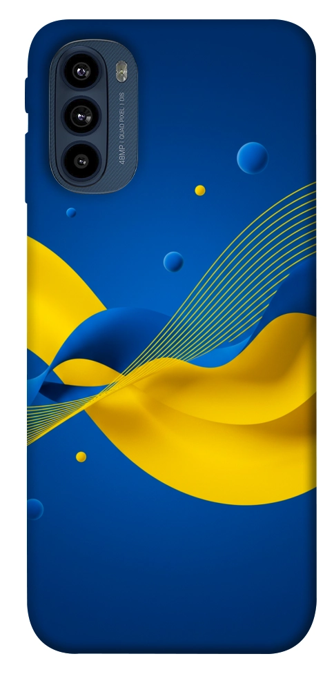 Чохол Жовто-синя гармонія для Motorola Moto G41