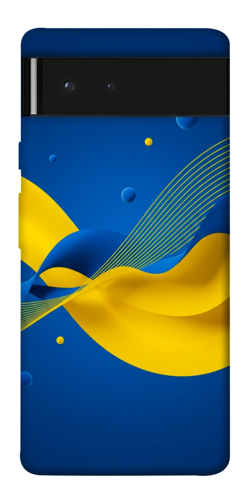 Чехол Жовто-синя гармонія для Google Pixel 6