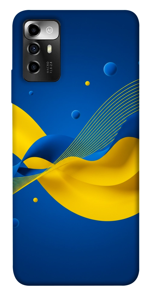 Чехол Жовто-синя гармонія для ZTE Blade V40 Vita