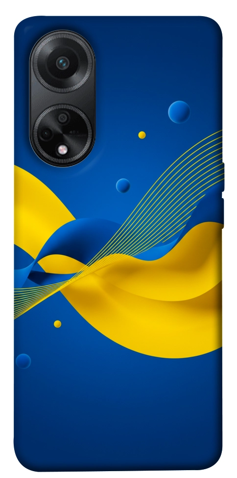 Чехол Жовто-синя гармонія для Oppo A98