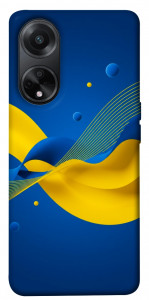 Чехол Жовто-синя гармонія для Oppo A98