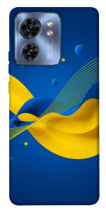 Чехол Жовто-синя гармонія для Motorola Edge 40