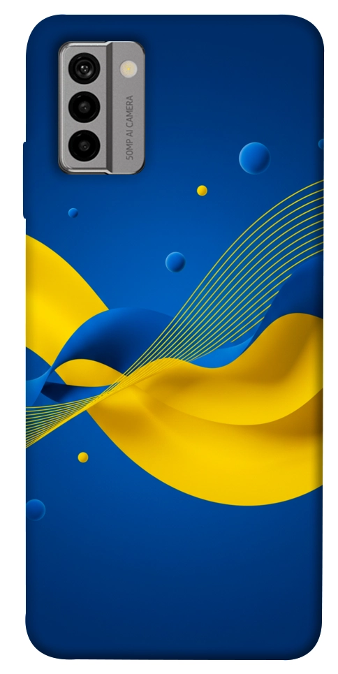 Чохол Жовто-синя гармонія для Nokia G22
