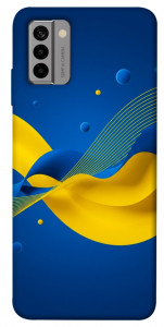 Чохол Жовто-синя гармонія для Nokia G22