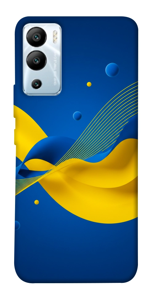 Чехол Жовто-синя гармонія для Infinix Hot 12i