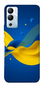 Чохол Жовто-синя гармонія для Infinix Hot 12i
