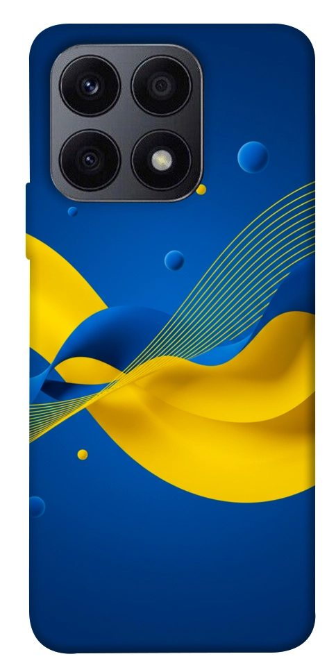Чохол Жовто-синя гармонія для Huawei Honor X8a