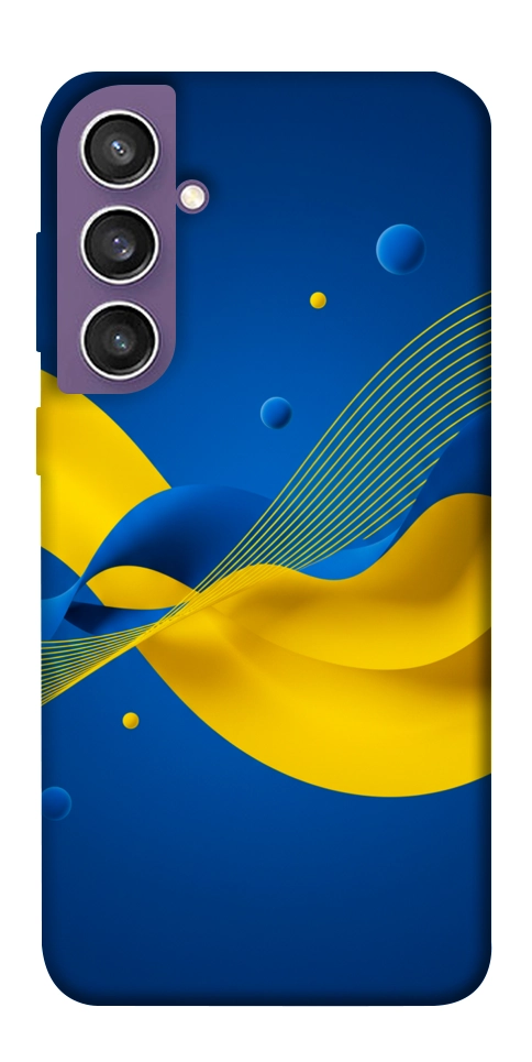Чохол Жовто-синя гармонія для Galaxy S23 FE