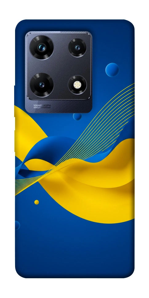 Чехол Жовто-синя гармонія для Infinix Note 30 Pro NFC