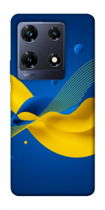 Чехол Жовто-синя гармонія для Infinix Note 30 Pro NFC
