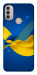 Чехол Жовто-синя гармонія для Motorola Moto E30