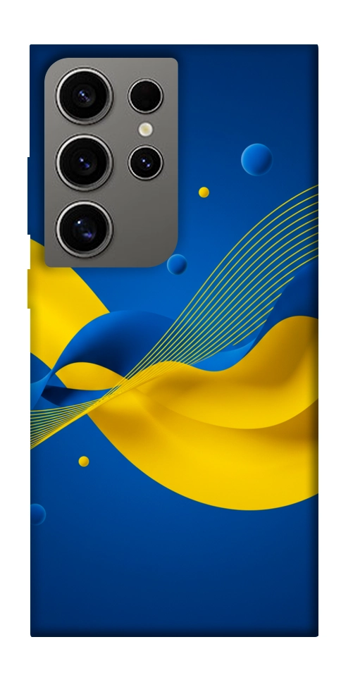 Чехол Жовто-синя гармонія для Galaxy S24 Ultra