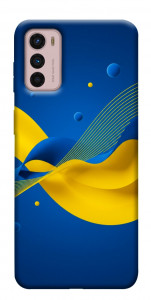 Чехол Жовто-синя гармонія для Motorola Moto G42