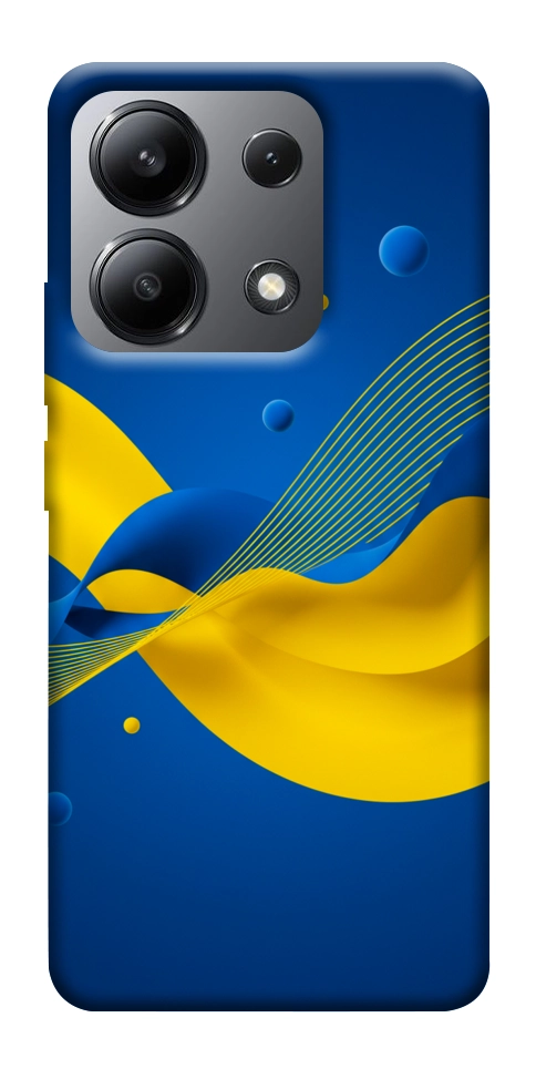 Чехол Жовто-синя гармонія для Xiaomi Redmi Note 13 4G