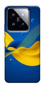 Чехол Жовто-синя гармонія для Xiaomi 14 Pro