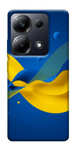 Чохол Жовто-синя гармонія для Xiaomi Poco M6