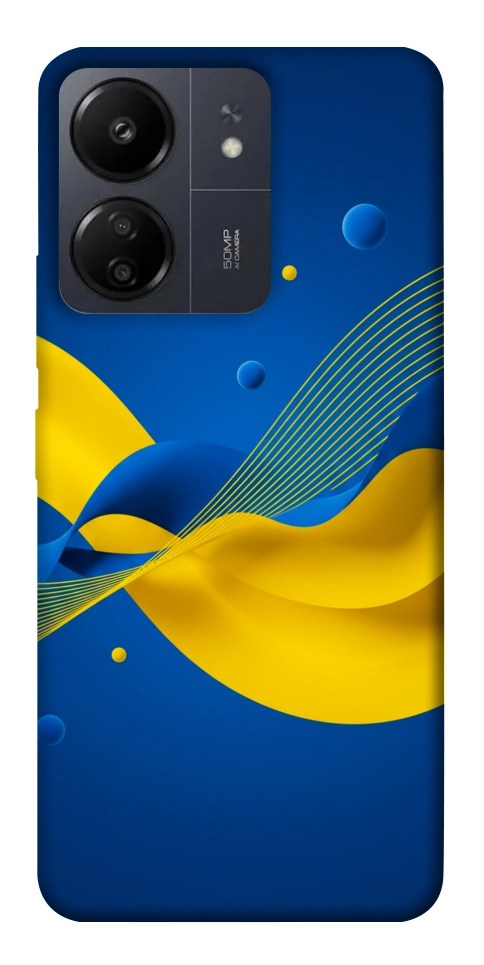 Чохол Жовто-синя гармонія для Xiaomi Poco C65