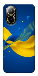 Чехол Жовто-синя гармонія для Realme C67 4G