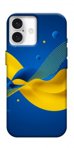 Чохол Жовто-синя гармонія для iPhone 16 Plus
