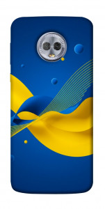 Чехол Жовто-синя гармонія для Motorola Moto G6 Plus