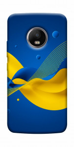 Чехол Жовто-синя гармонія для Motorola Moto G5S