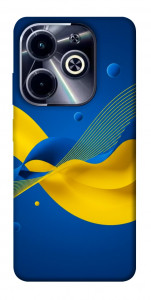 Чохол Жовто-синя гармонія для TECNO Spark 20