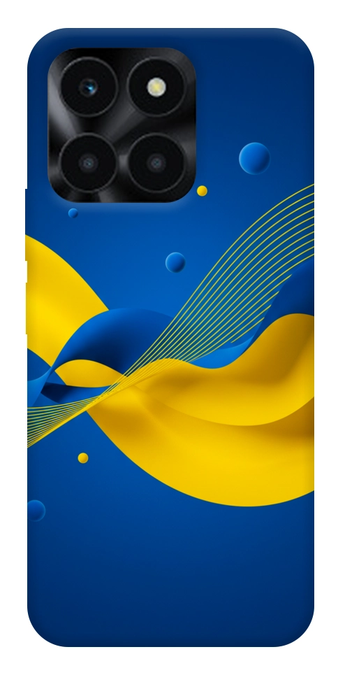 Чехол Жовто-синя гармонія для Huawei Honor X6a