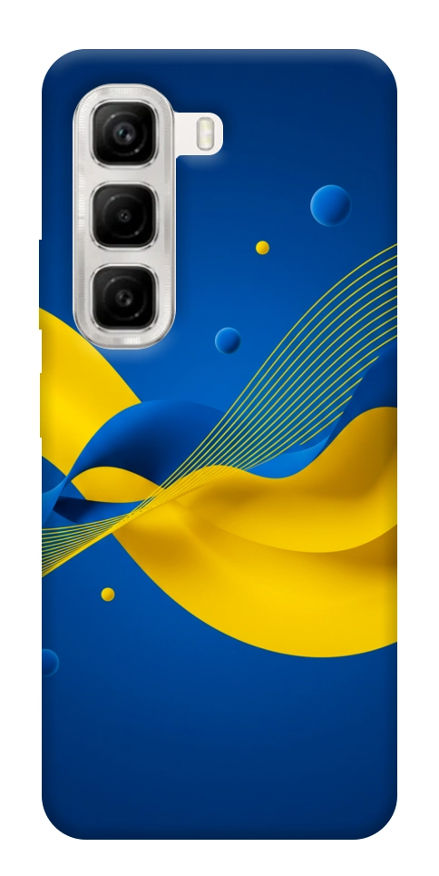 Чехол Жовто-синя гармонія для Infinix Hot 50 4G