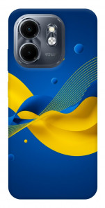 Чохол Жовто-синя гармонія для Infinix Smart 9 4G