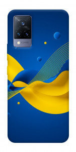 Чехол Жовто-синя гармонія для Vivo V21