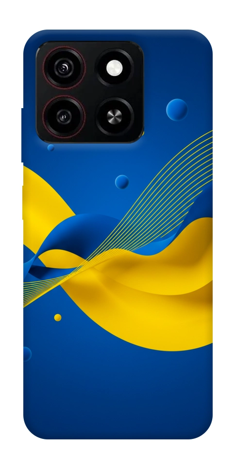 Чехол Жовто-синя гармонія для ZTE Blade A35 4G